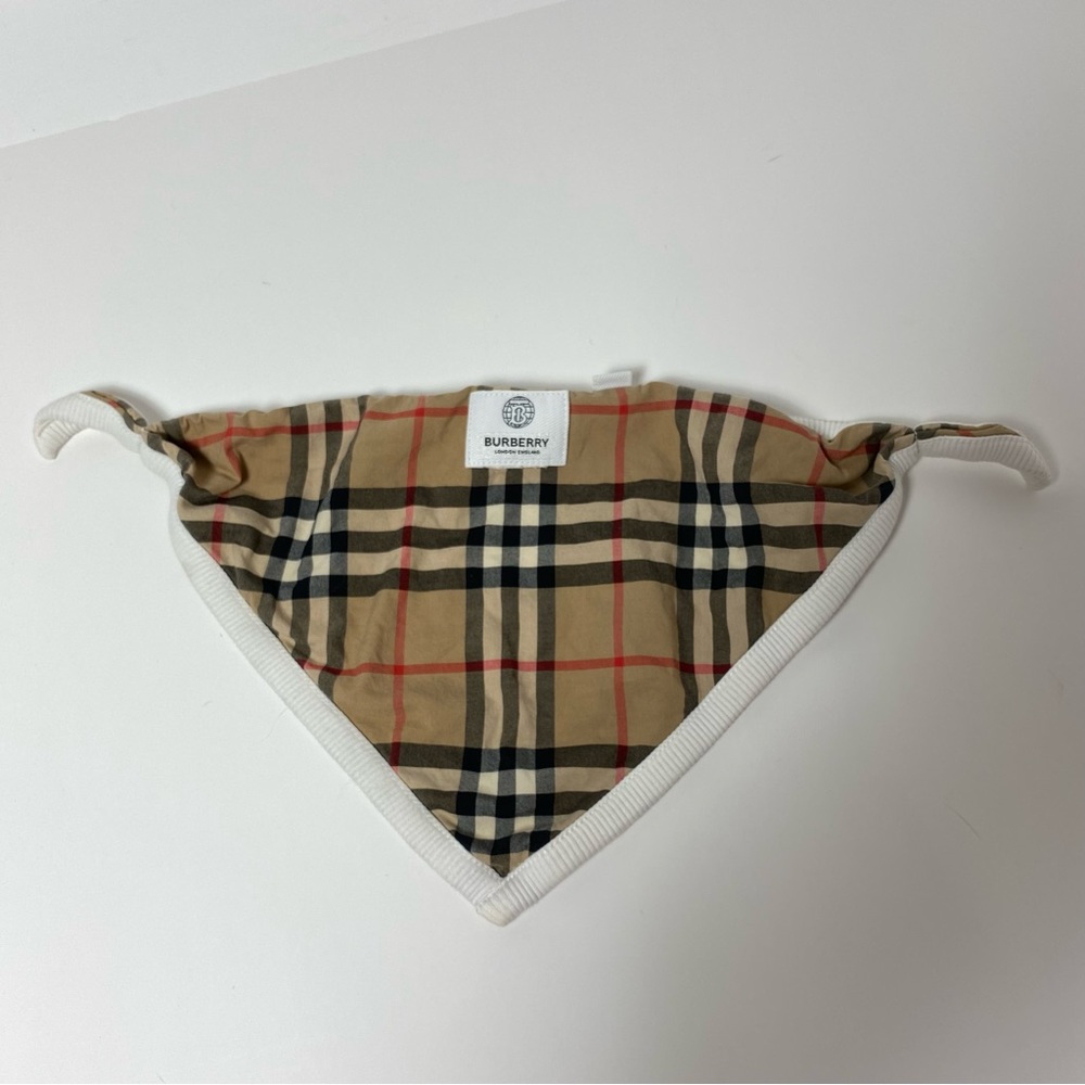 Burberry Plaid baby bib  Bandana